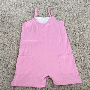 SHEIN Light Pink Strappy Top